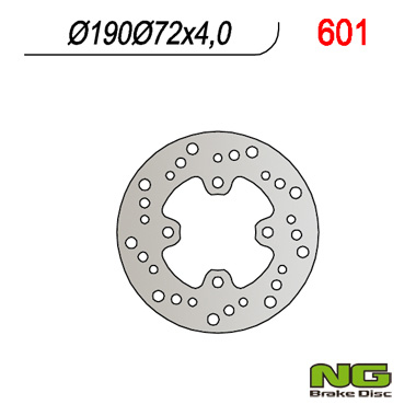 Brake disc NG brakes NG601