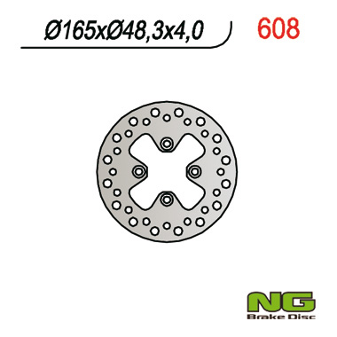 Brzdový kotouč NG Brakes NG608
