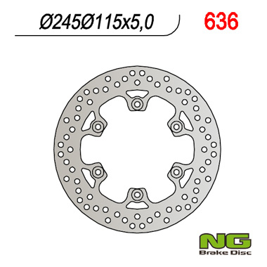 Brzdový kotouč NG Brakes NG636