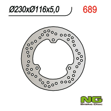 Brake disc NG brakes NG689