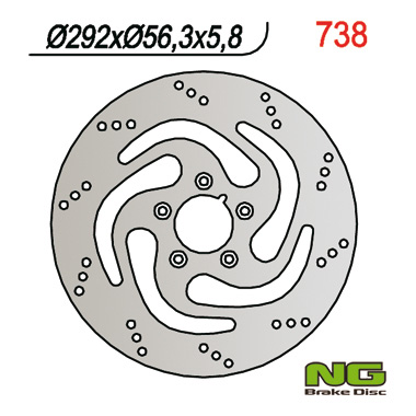 Brake disc NG brakes NG738