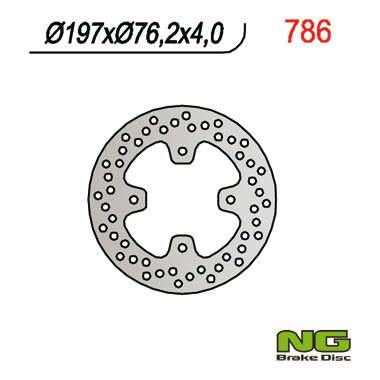 Brzdový kotouč NG Brakes NG786