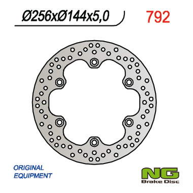 Brzdový kotouč NG Brakes NG792
