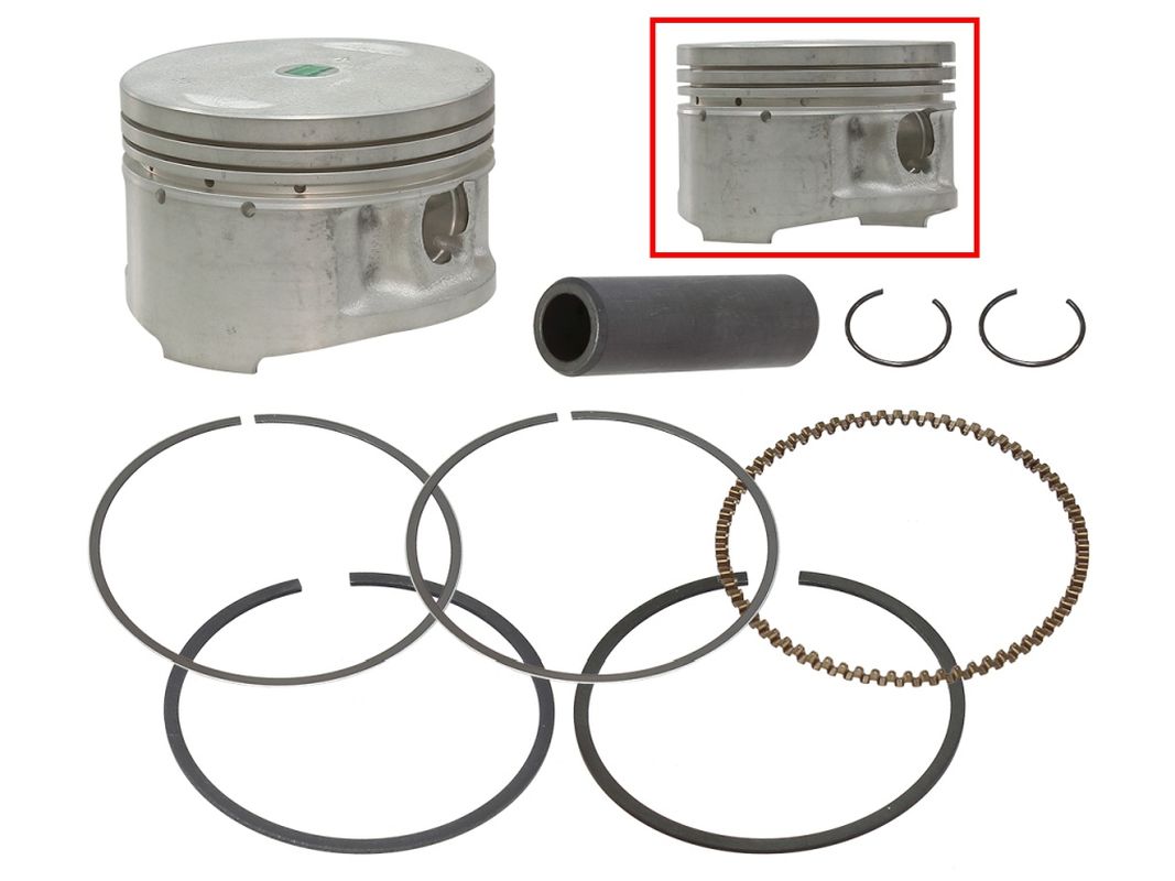 NAMURA píst YAMAHA XT 225 SEROW 92-00, TTR 225 99-04, TTR 230 05-21, (výbrusB=70,47mm) (kroužky NX-40022-2R)