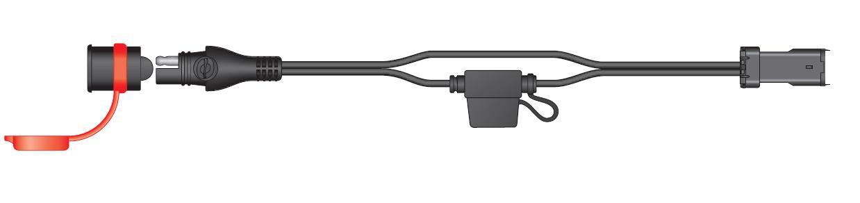 Mate cable se zástrčkou pro connect chargers k zásuvce TECMATE O47