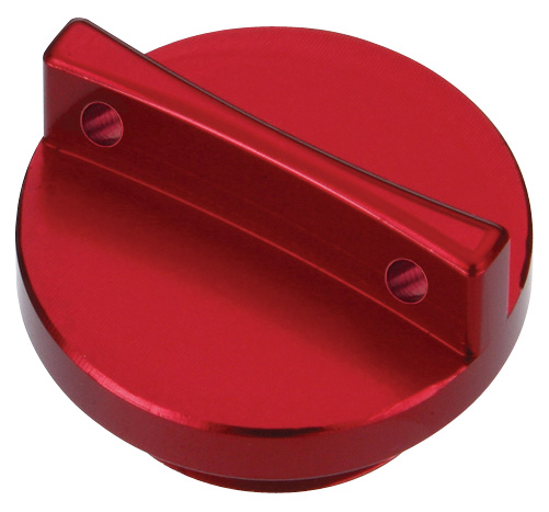 ACCEL krytka olejové náplně KTM SX65/85 02-16, EXC/XC 450-530 08-23, 2T 94-23 barva oranžová (závit M24X3,0)