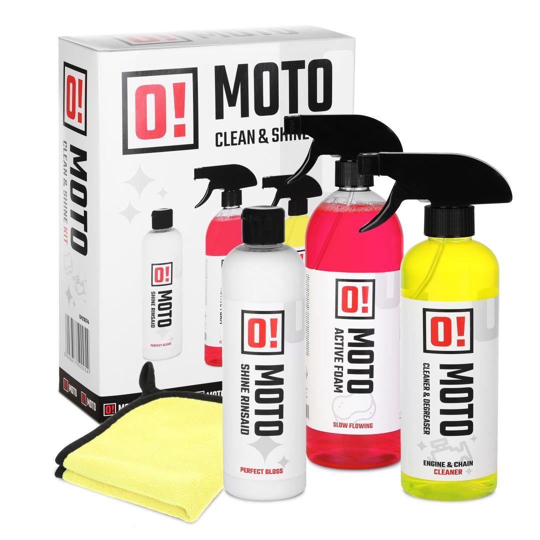 OMOTO sada dárek na umývání i péče motocyklu O! CARE PROTECTION AND SHINE MOTO (O!MOTO) (OLE-019)