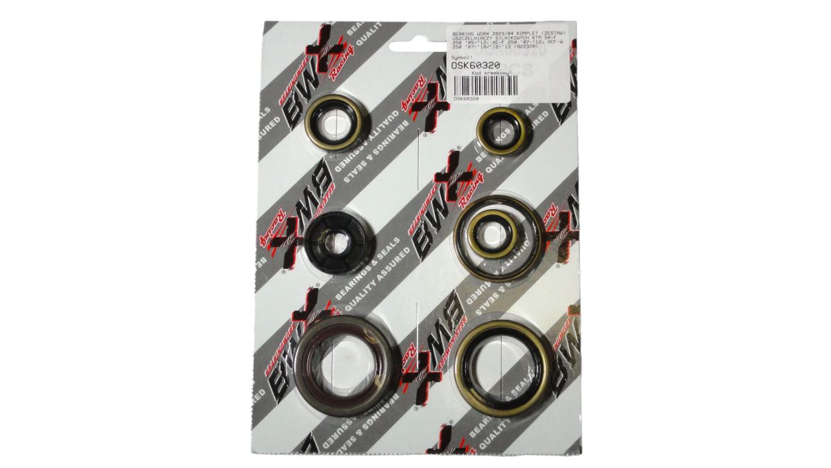 BEARING WORX sada gufer motoru KTM SX-F 250 05-12, XC-F 250 07-12, XCF-W 250 07-10/12-13 (822320) (BEARING WORX sada gufer motoru KTM SX-F 250 05-12,)