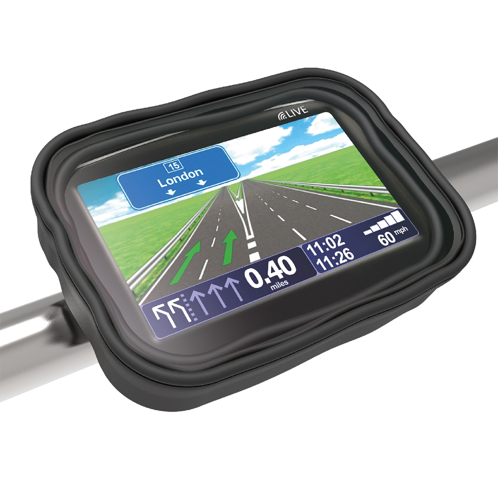 Levně OXFORD vodotěsné pouzdro na telefon/smartphone/navigátor s upevněním na suchý zip na řídítka (starý kód: OL900) (OXFORD vodotěsné pouzdro na)