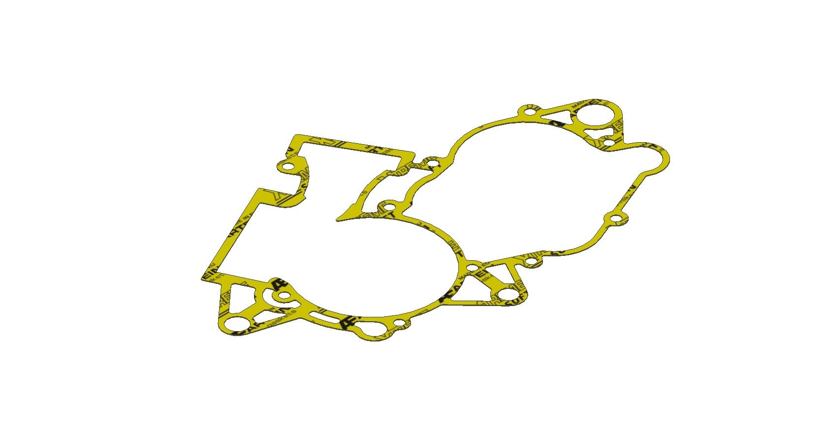 XRADICAL(ARTEIN GASKETS) těsnění klikové skříně motoru (střed motoru) KTM SX 85 03-17 HUSQVARNA TC 14-17 (XRADICAL(ARTEIN GASKETS) těsnění klikové)