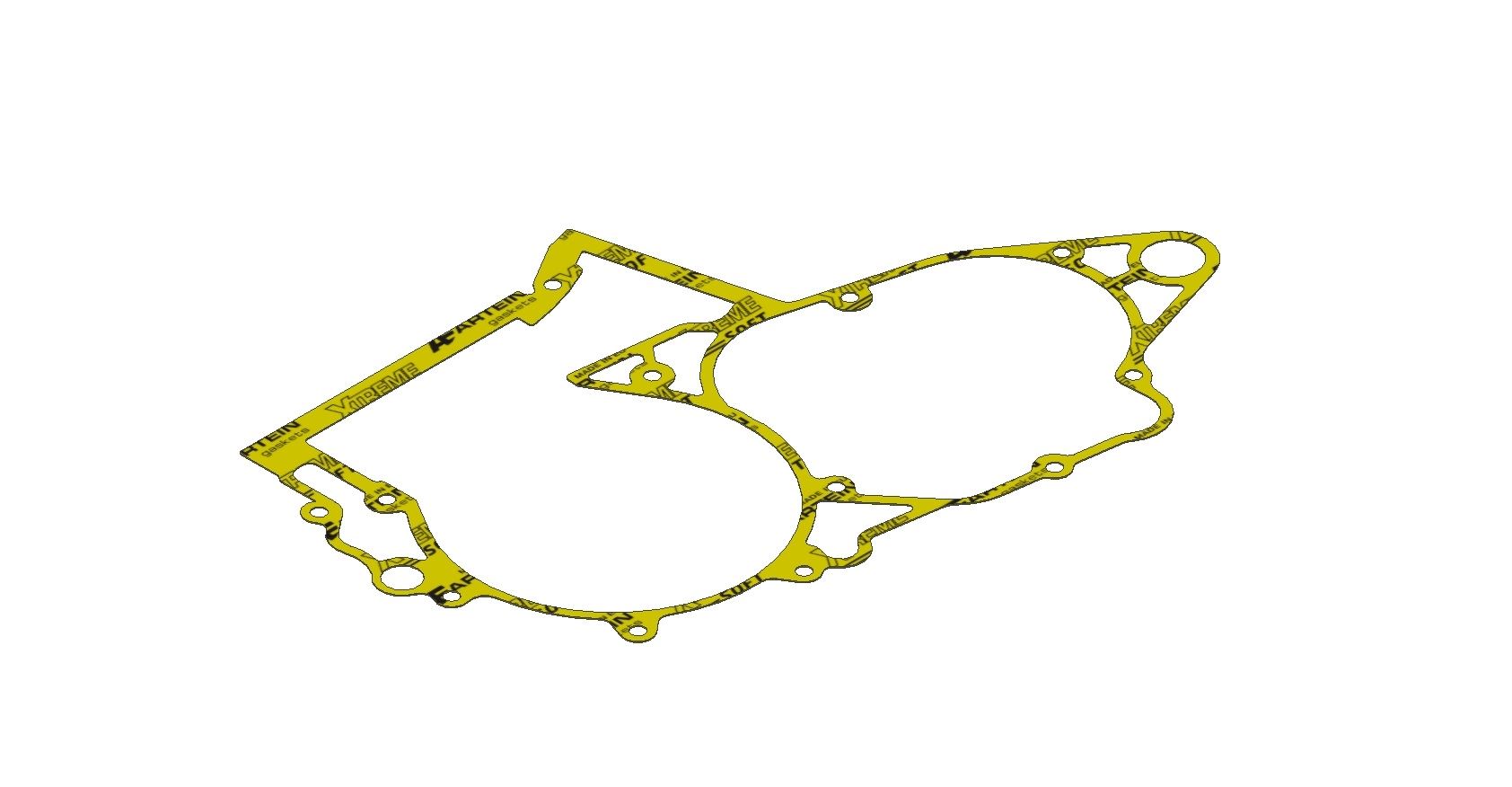 XRADICAL(ARTEIN GASKETS) těsnění klikové skříně motoru (střed motoru) KTM SX 250 07-16, EXC 250/300 08-16, HUSABERG TE 250/300 11-14 ,HUSQVARNA TE/TC