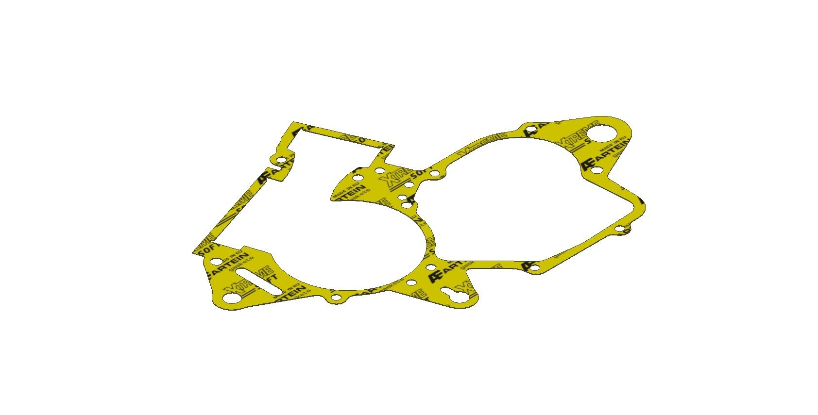 XRADICAL(ARTEIN GASKETS) těsnění klikové skříně motoru (střed motoru) HONDA CR 125R 00-02