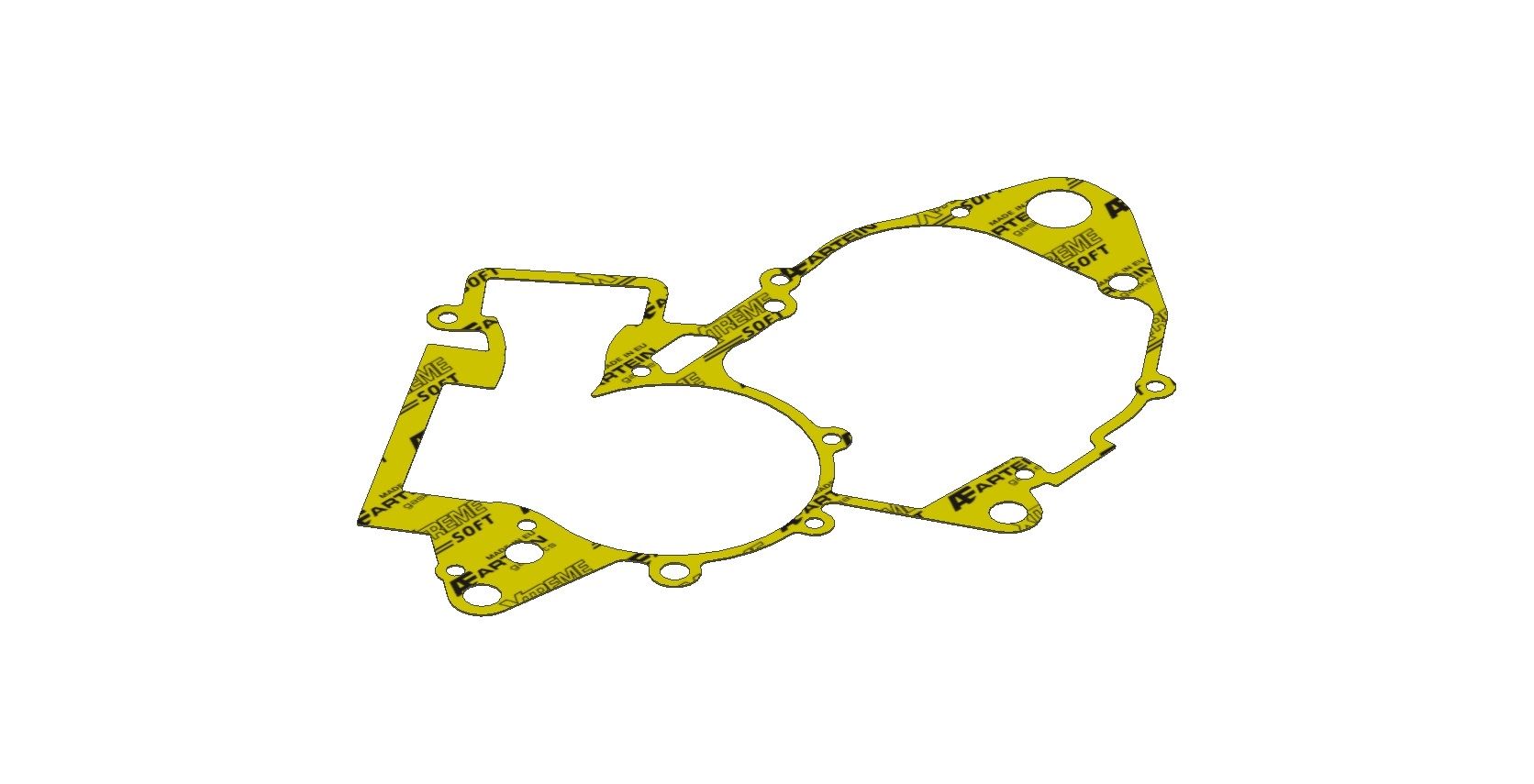 XRADICAL(ARTEIN GASKETS) těsnění klikové skříně motoru (střed motoru) HUSQVARNA CR/WR 125 97-13, SMS/WR-E 97-13 (OLD model HUSQVARNA ENGINE)