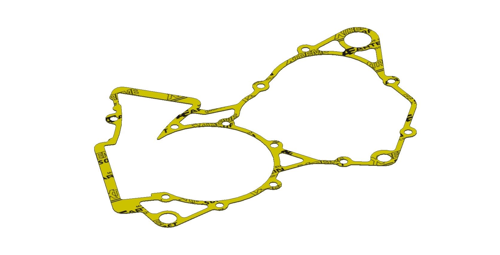 XRADICAL(ARTEIN GASKETS) těsnění klikové skříně motoru (střed motoru) KTM SX 125 16-23,EXC 125 17-23, KTM EXC 150 TPI 20-23, HUSQVARNA TC 125 16-23 ,TC/TE 150I 20-23, TX 125 17-19, GAS GAS MC 125 21-23