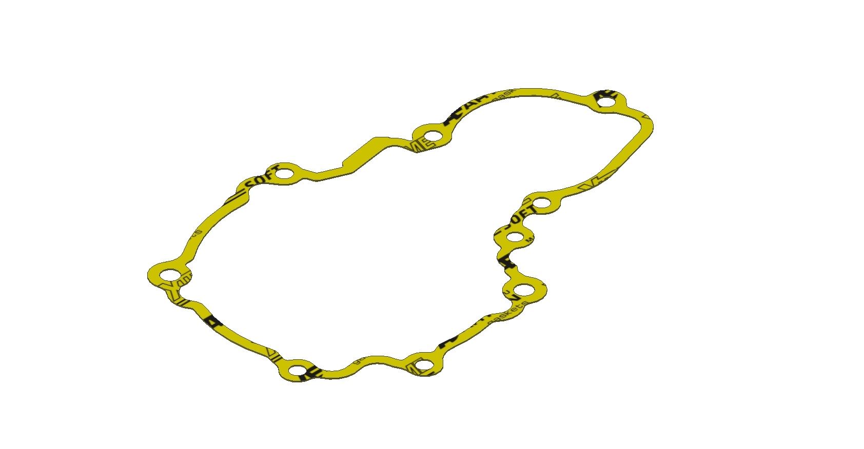 Xradical(ARTEIN GASKETS) alternator cover gasket KTM excf 350 12-16, excf 250 14-16 (callnetrzna) (P016000005071)