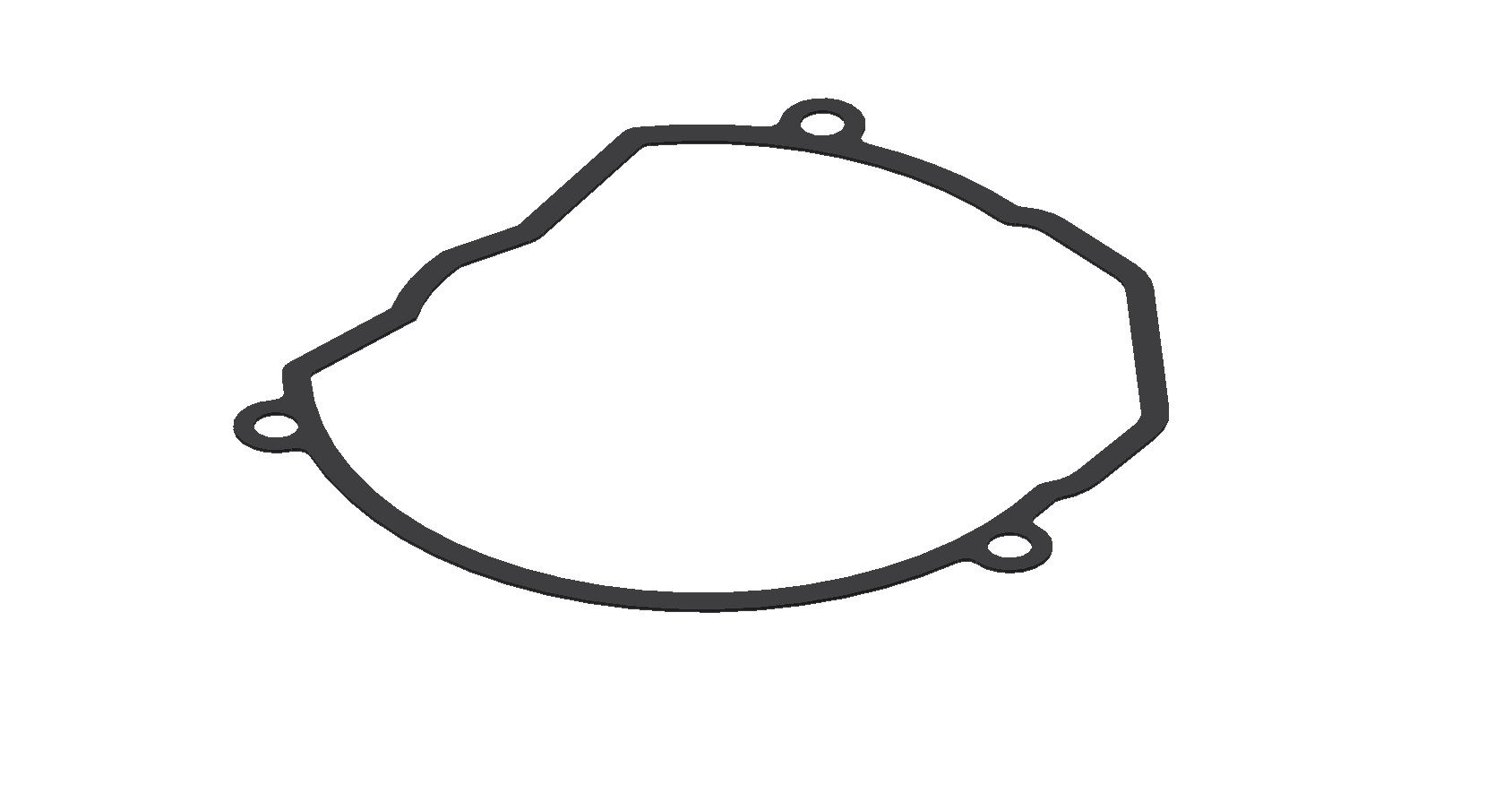 XRADICAL(ARTEIN GASKETS) těsnění víka alternátoru KTM SX 85 03-17, HUSQVARNA TC 85 14-17 (pokovené), 47030040000 (XRADICAL(ARTEIN GASKETS) těsnění)