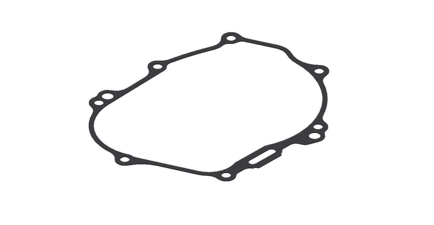 XRADICAL(ARTEIN GASKETS) těsnění víka alternátoru YAMAHA YZF 450 14-17, WRF 450 16-18, YZ 450FX 16-17 (pokovené)