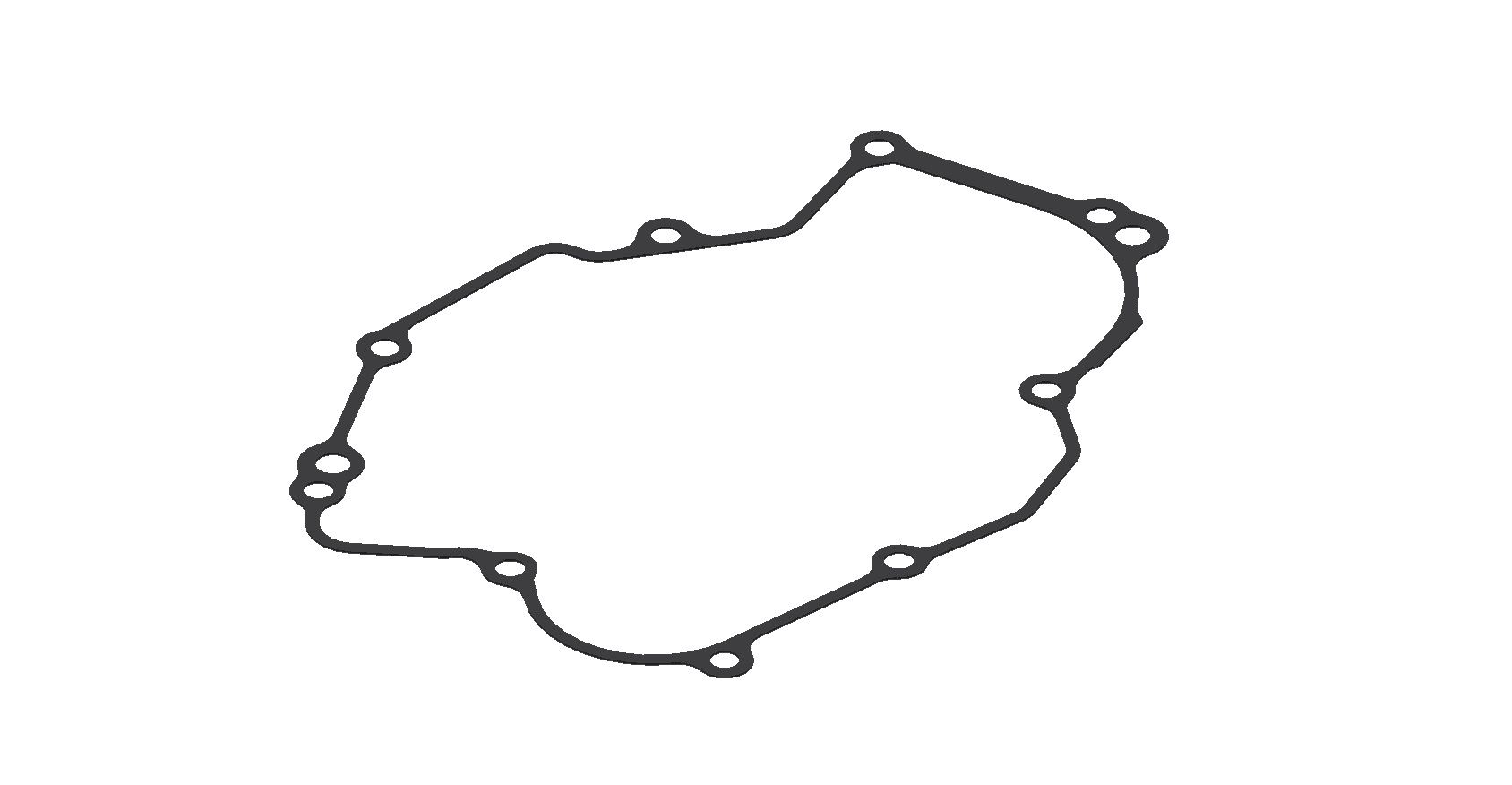 XRADICAL(ARTEIN GASKETS) těsnění víka alternátoru KAWASAKI KLX 450R 08-19 (pokovené)