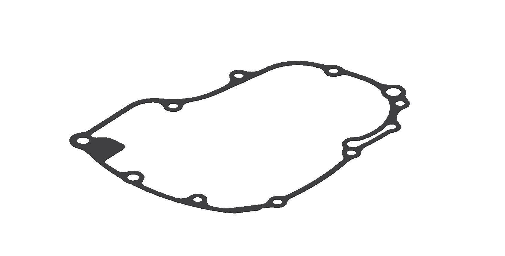 XRADICAL(ARTEIN GASKETS) těsnění víka alternátoru HONDA CRF 450R 02-08 (pokovené)