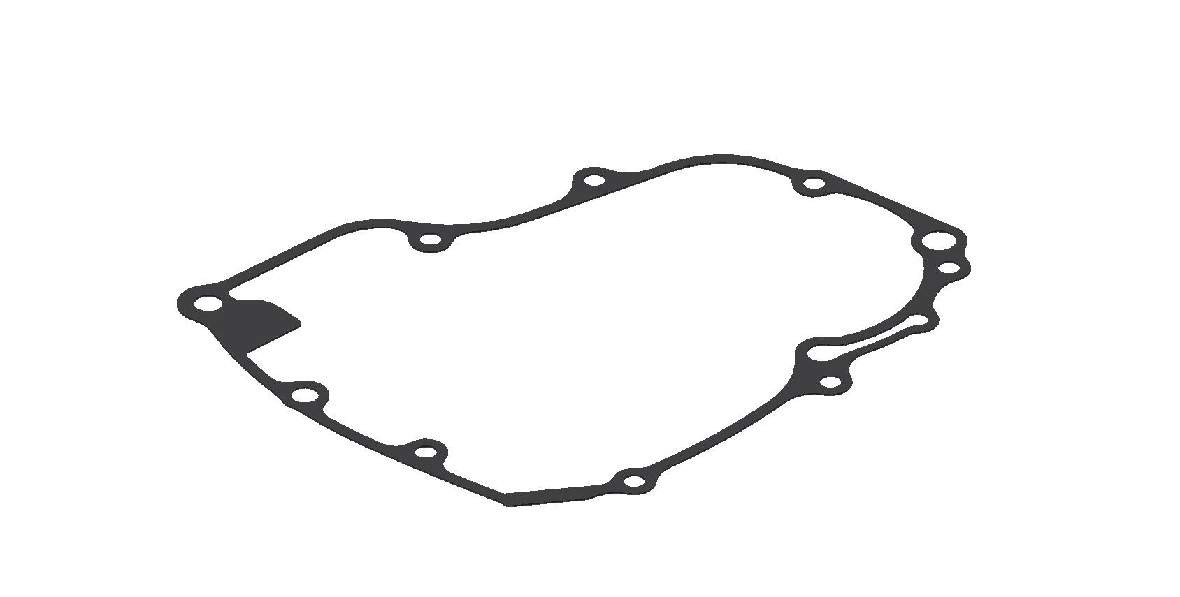 XRADICAL(ARTEIN GASKETS) těsnění víka alternátoru HONDA CRF 450X 05-14 (pokovené)