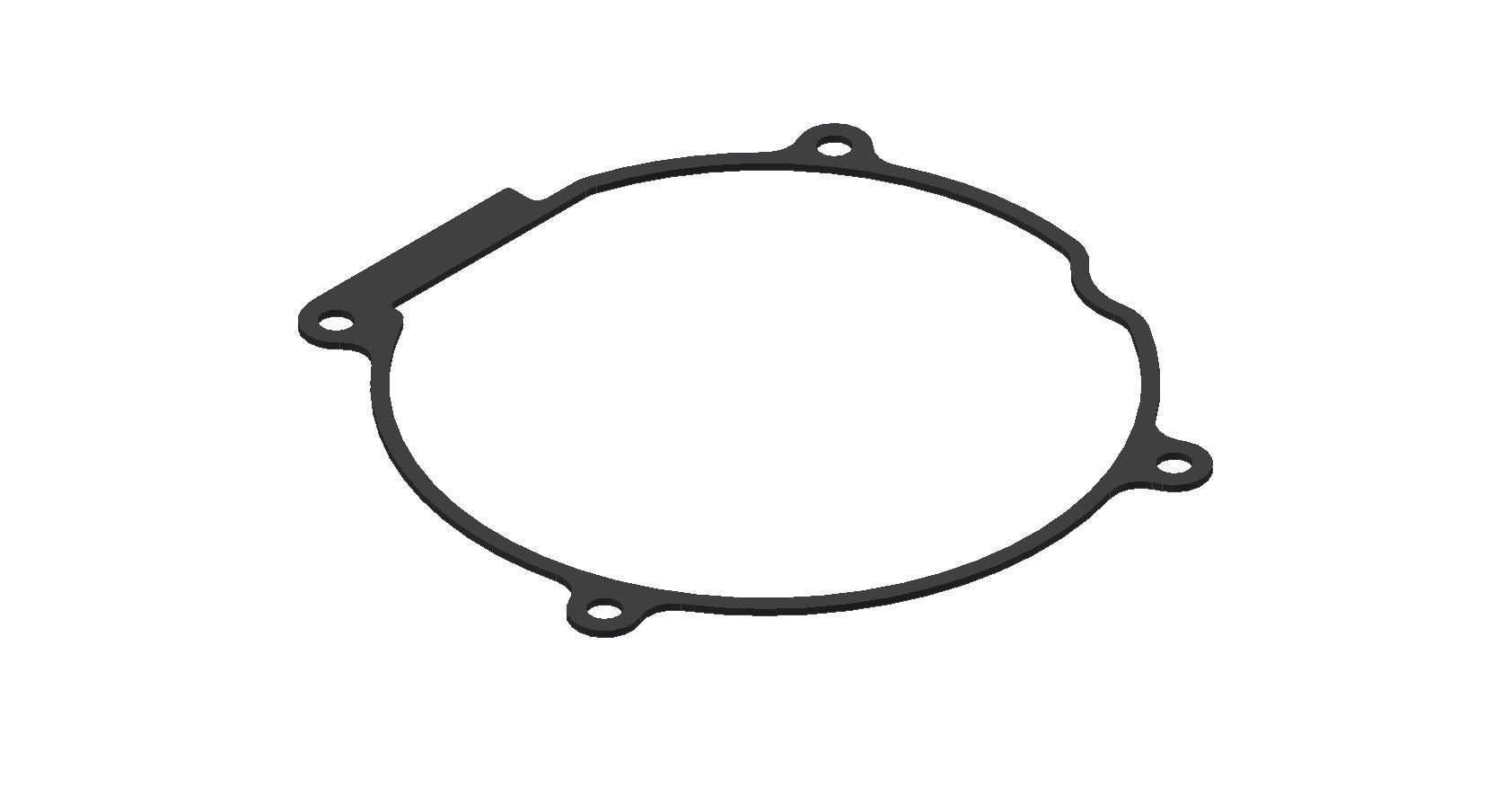 XRADICAL(ARTEIN GASKETS) těsnění víka alternátoru HONDA CR 250R 92-01 (pokovené) OEM, 11352KA5740, 11352KA4771, 11352KA4770