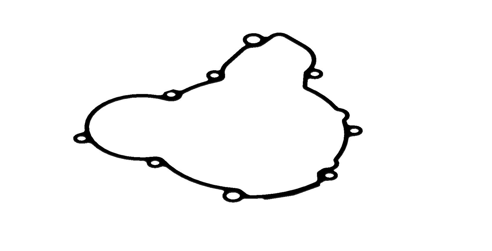 XRADICAL(ARTEIN GASKETS) těsnění víka alternátoru KTM EXC 250/300 TPI 17-23, HUSQVARNA TE/TX 250/300 17-23, GAS GAS 250/300TPI 21-23 (pokovené)