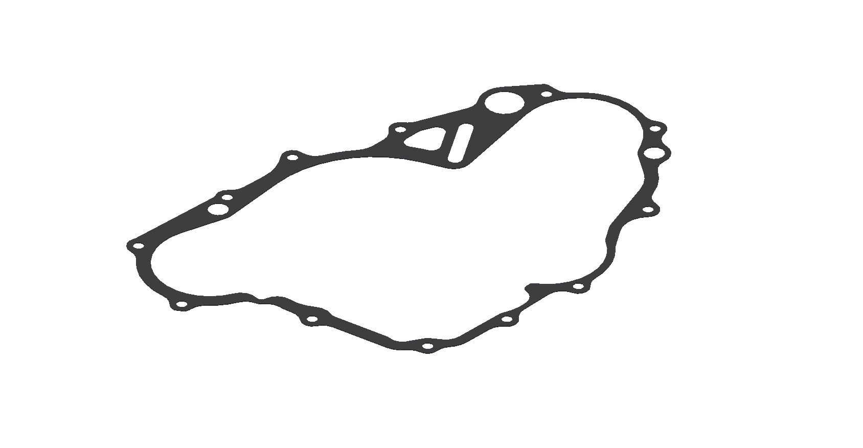 Xradical(ARTEIN GASKETS) clutch cover gasket (interior) YAMAHA yzf 250 14-18, wrf 250 15-18, yz 250fx 15-17 (P018000005153)