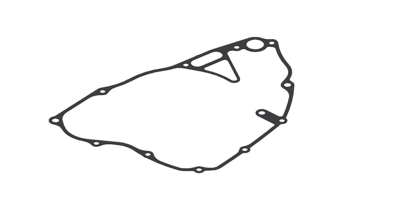 Xradical(ARTEIN GASKETS) clutch cover gasket (interior) KAWASAKI kx 250f (kxf 250) 09-16 (P018000005240)