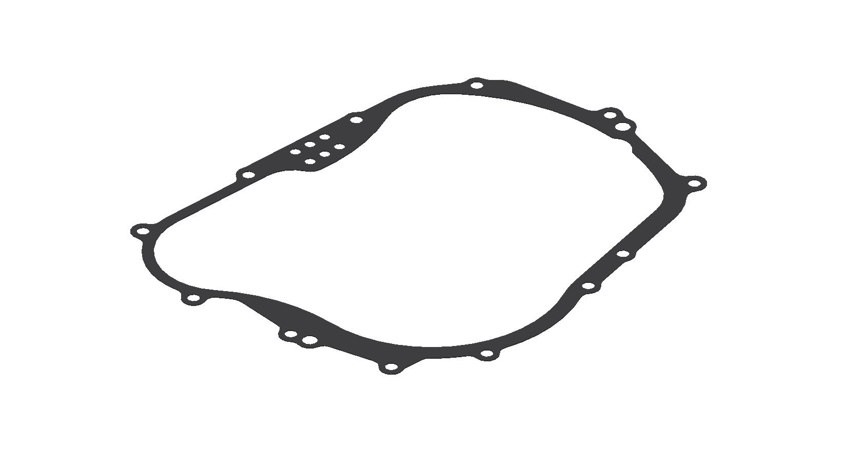 Xradical(ARTEIN GASKETS) clutch cover gasket (interior) KAWASAKI klx 250 06-16, klx 250s 09-14 (P018000005256)