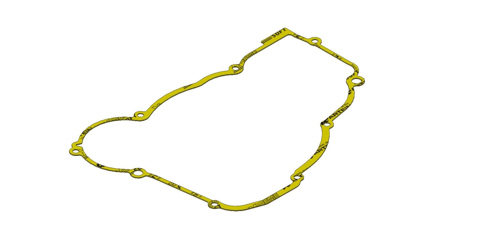 XRADICAL(ARTEIN GASKETS) těsnění krytu spojky (vnitřní) BETA RR 250/300 13-26