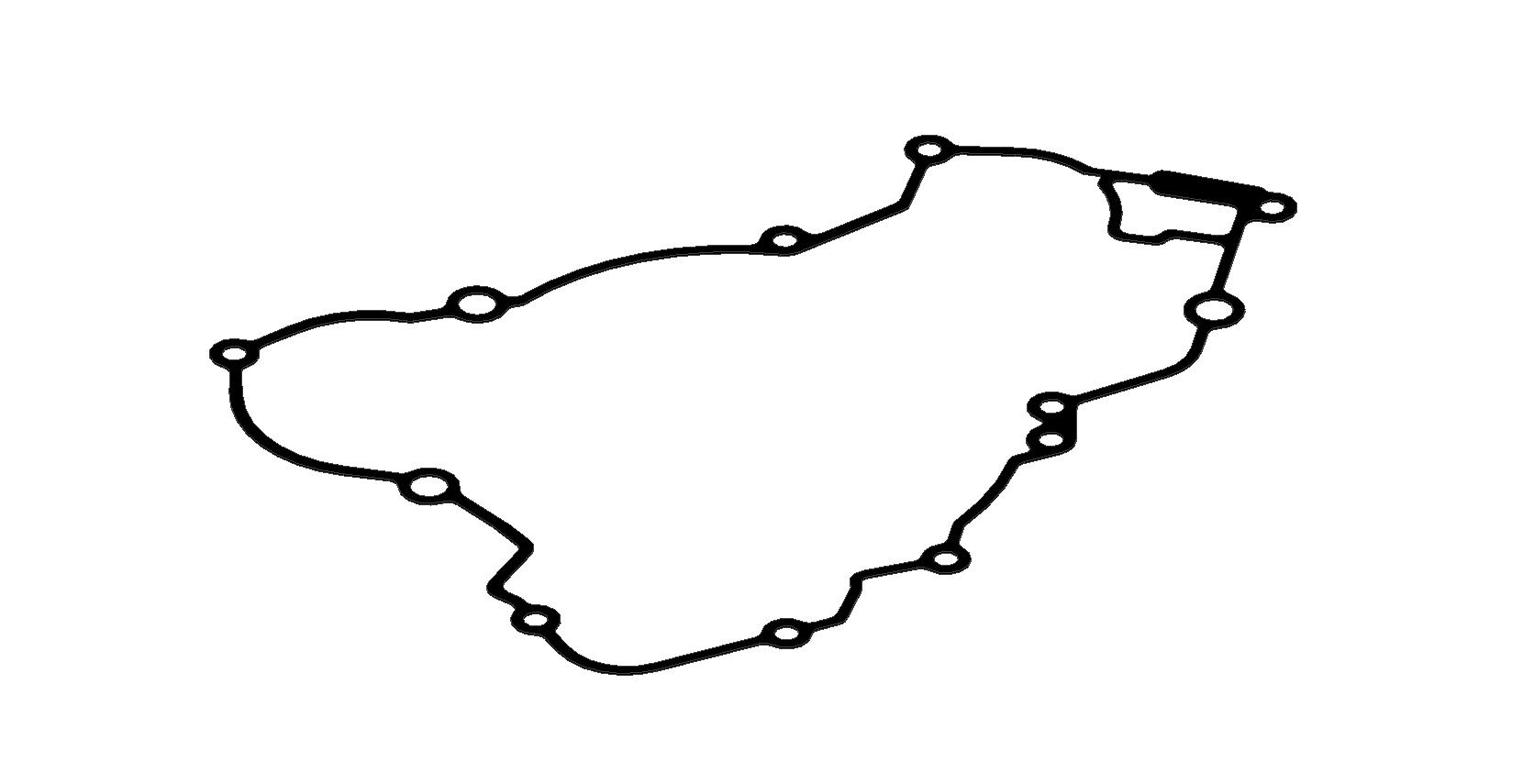 XRADICAL(ARTEIN GASKETS) těsnění krytu spojky (vnitřní) KTM SX 125 16-21,EXC 125 17-22, HUSQVARNA TC 125 16-21, TE/TX 125/150 17-22, KTM EXC 150TPI