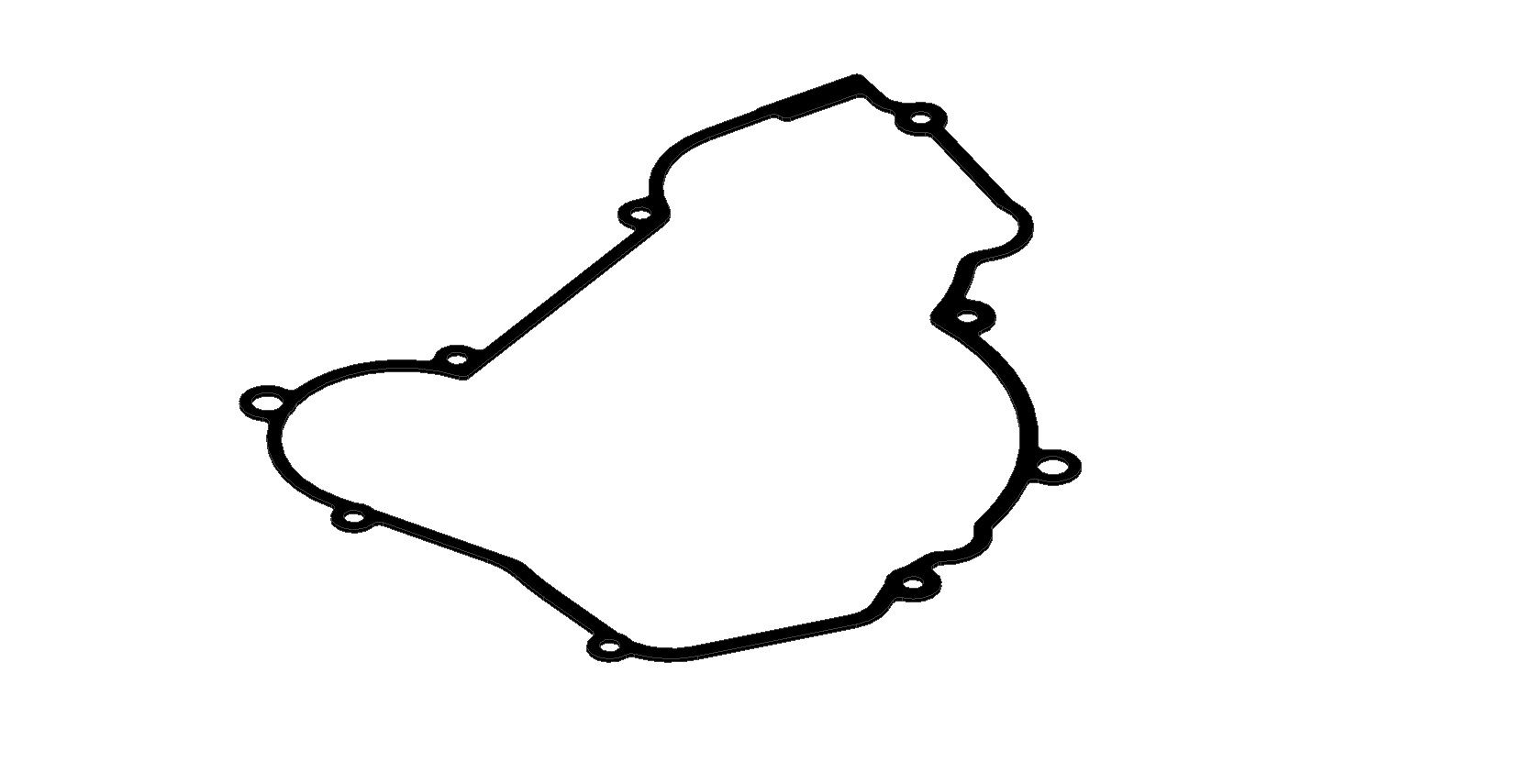 Xradical(ARTEIN GASKETS) clutch cover gasket (interior) BETA rr 125 18-26 (plated) (P018000005571)