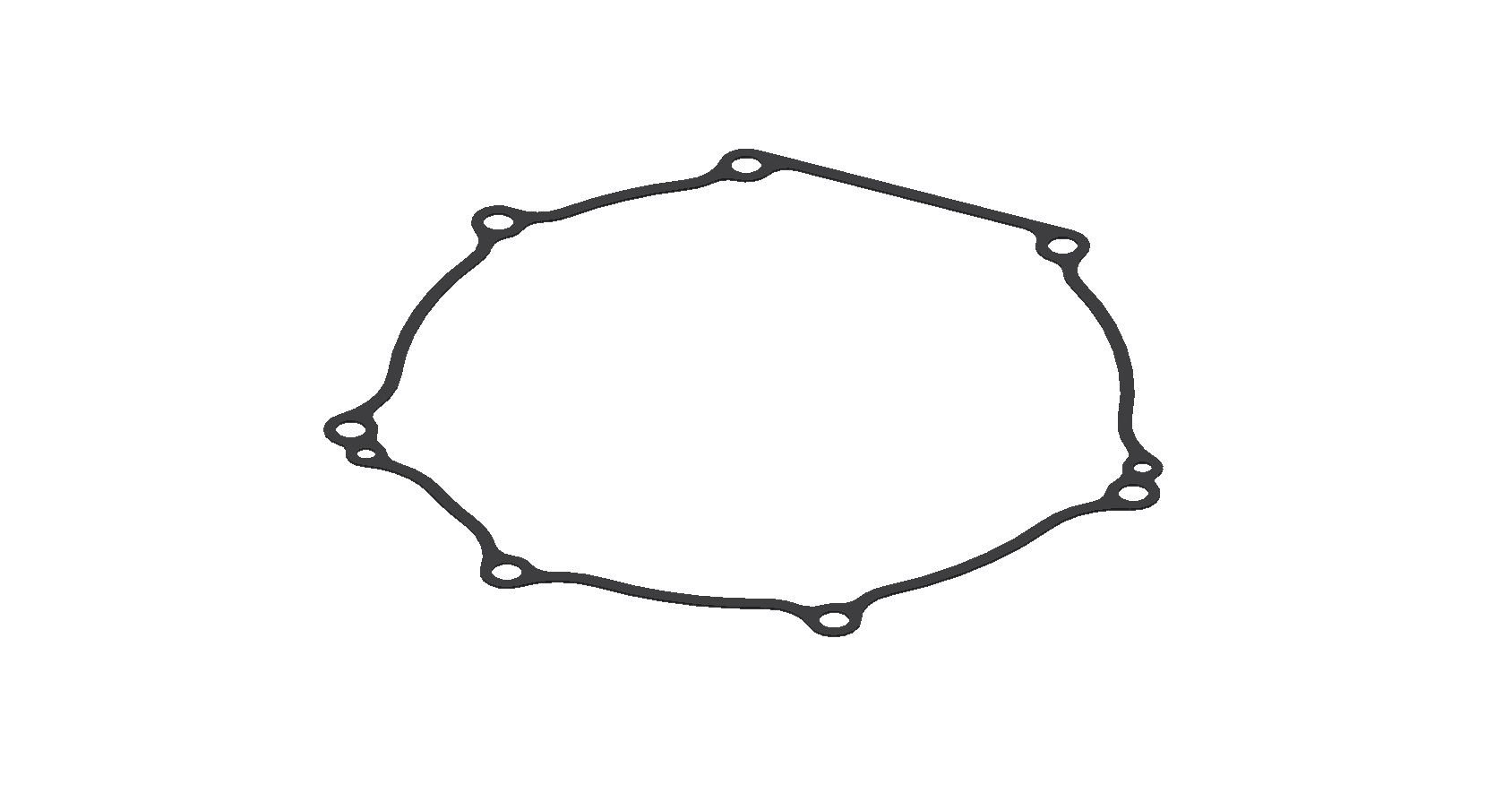 Xradical(ARTEIN GASKETS) clutch cover gasket (external) KAWASAKI kxf 450 06-15, klx 450 08-19 (P025000005216)