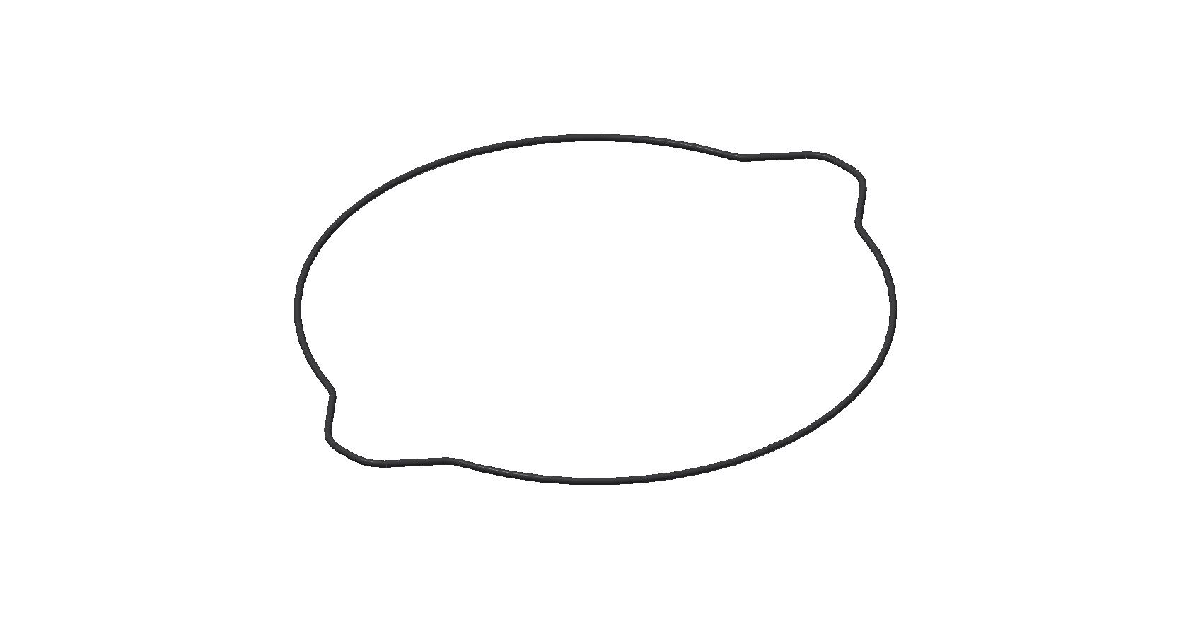 Xradical(ARTEIN GASKETS) clutch cover gasket (external) O-RING YAMAHA yz 250 03-21 , yz 250x 16-21 (P025000005451)
