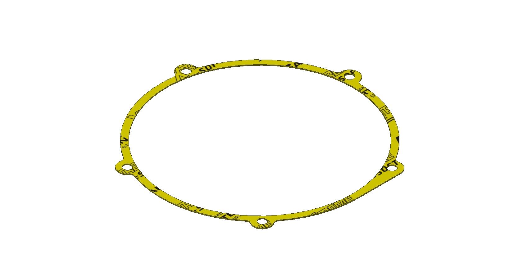 XRADICAL(ARTEIN GASKETS) těsnění krytu spojky ( malá vnější ) GAS GAS EC 200/250/300 14-19, RJEJU MR 250/300 (OLD model GAS GAS ENGINE)