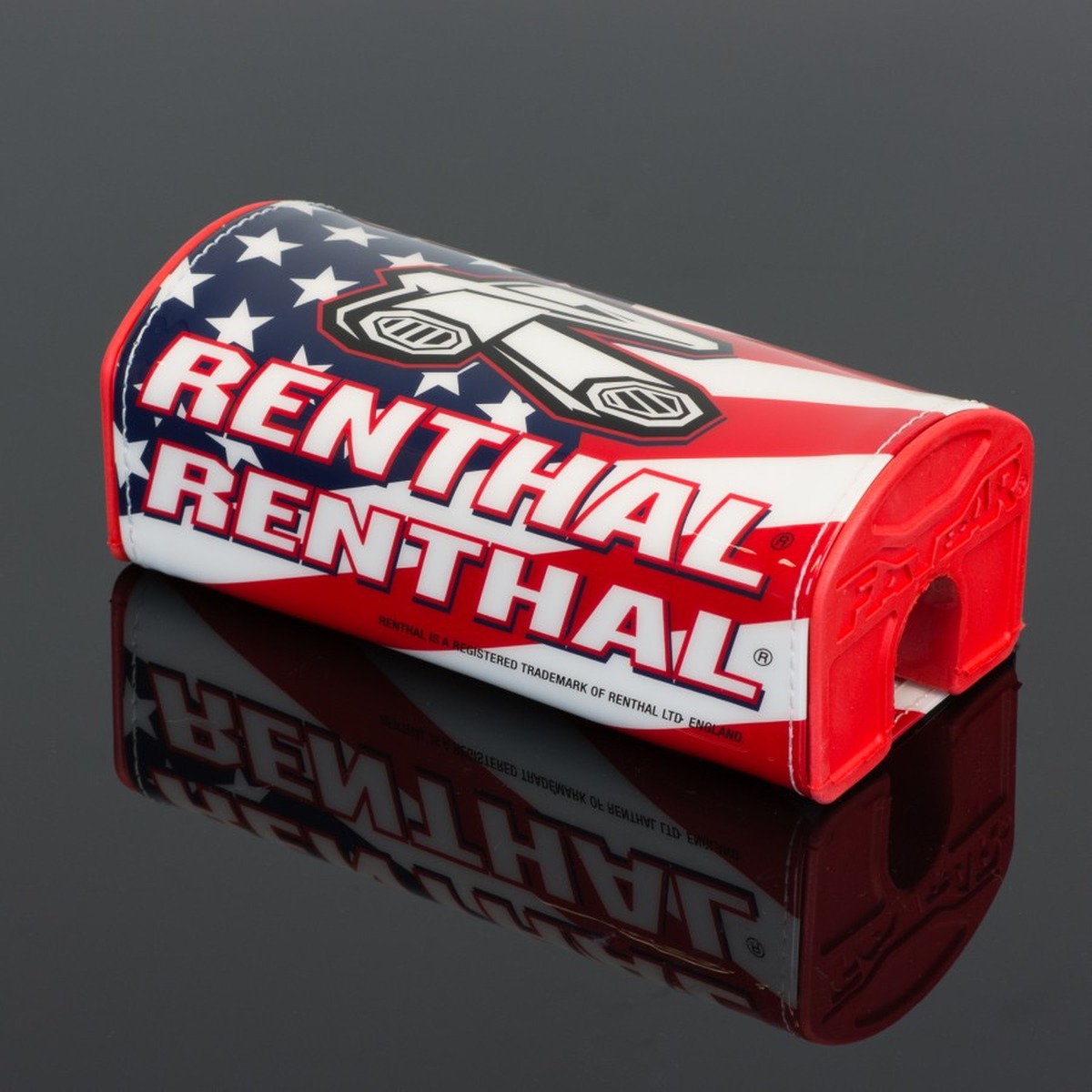 Levně RENTHAL houba na řídítka FATBAR PAD USA FLAG s logem RENTHAL (RENTHAL houba na řídítka FATBAR PAD USA FLAG s logem RENTHAL)
