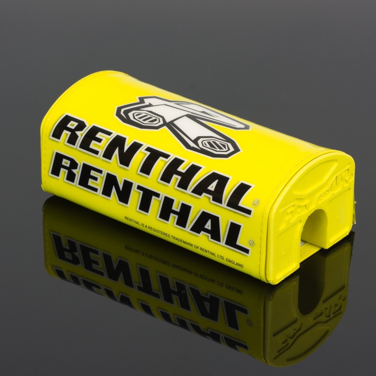Levně RENTHAL houba na řídítka FATBAR PAD YELLOW barva žlutá s logem RENTHAL (RENTHAL houba na řídítka FATBAR PAD YELLOW barva žlutá s logem RENTHAL)