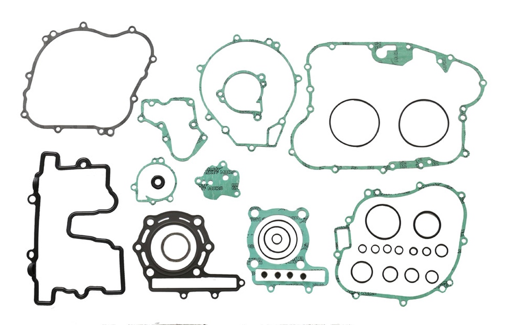 ATHENA kompletní sada těsnění (bez gufer motoru) KAWASAKI KLR 250 84-96, KFX 250A MOJAVE '87-'04 (s těsněním víka ventilů)