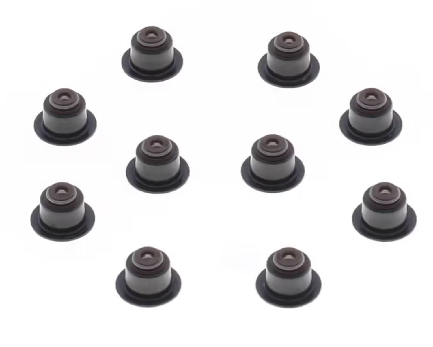 ATHENA valve stem seals (set of 10) APRILIA RS4 '11-'13, SCARABEO 50 '10-'18, DERBI GPR 125 '09-'10, PIAGGIO LIBERTY 150 '13-'24, VESPA LX 150 '12-'13, VESPA LX 50 TOURING '09-'13