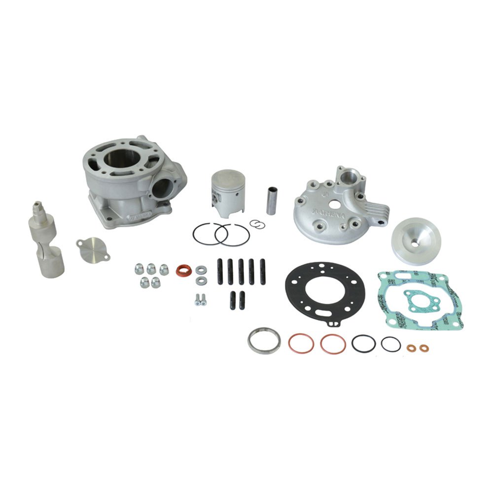 ATHENA kompletní válec YAMAHA DT 125 R/RE/X, TDR 125 ,TZR125 91-06 s hlavou a výfukovým ventilem NICASIL STD 56,00mm (CYLINDER,píst,top end,výfukový ventil,hlava)