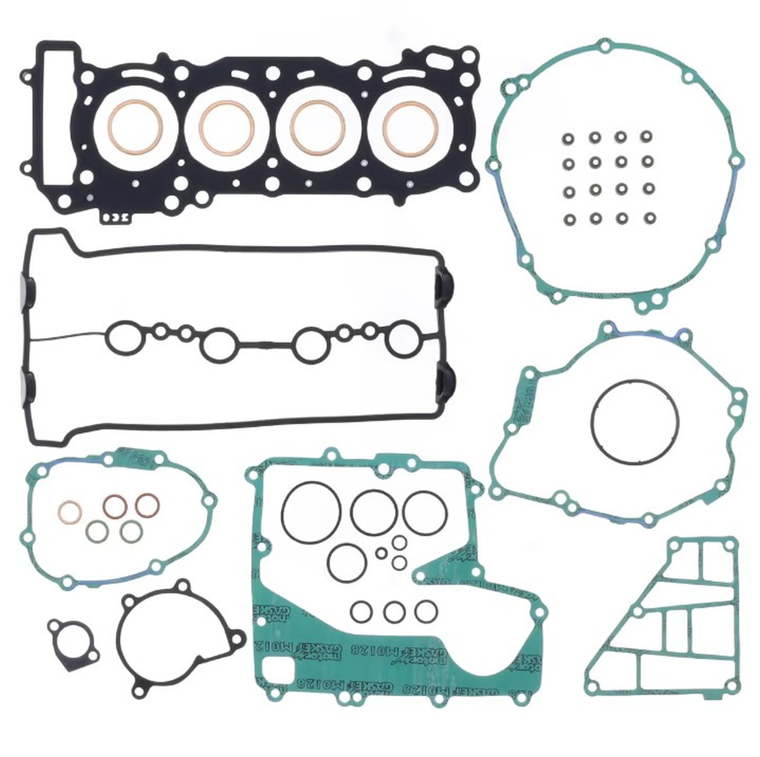 ATHENA complete gasket set (without oil seals) YAMAHA YZF R6 '06-'19
