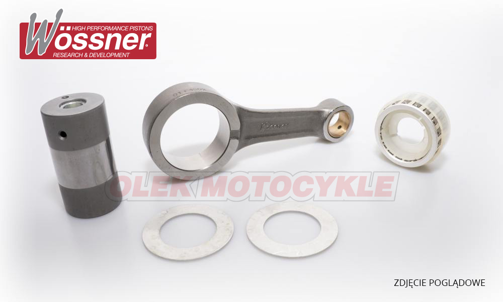 WOSSNER ojniční sada (4T) KTM SXF 250 (SX-F250) 16-23, EXCF 250 (EXC-F250) 17-23, HUSQVARNA FC 250 16-23, FE 250 17-23, GAS GAS MC 250F / EC 250F