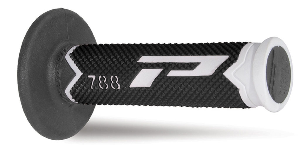 PROGRIP gripy PG788 OFF ROAD (22+25mm, délka 115mm) barva šedá/černá/tmavě šedá (trojsměs) (788-214)