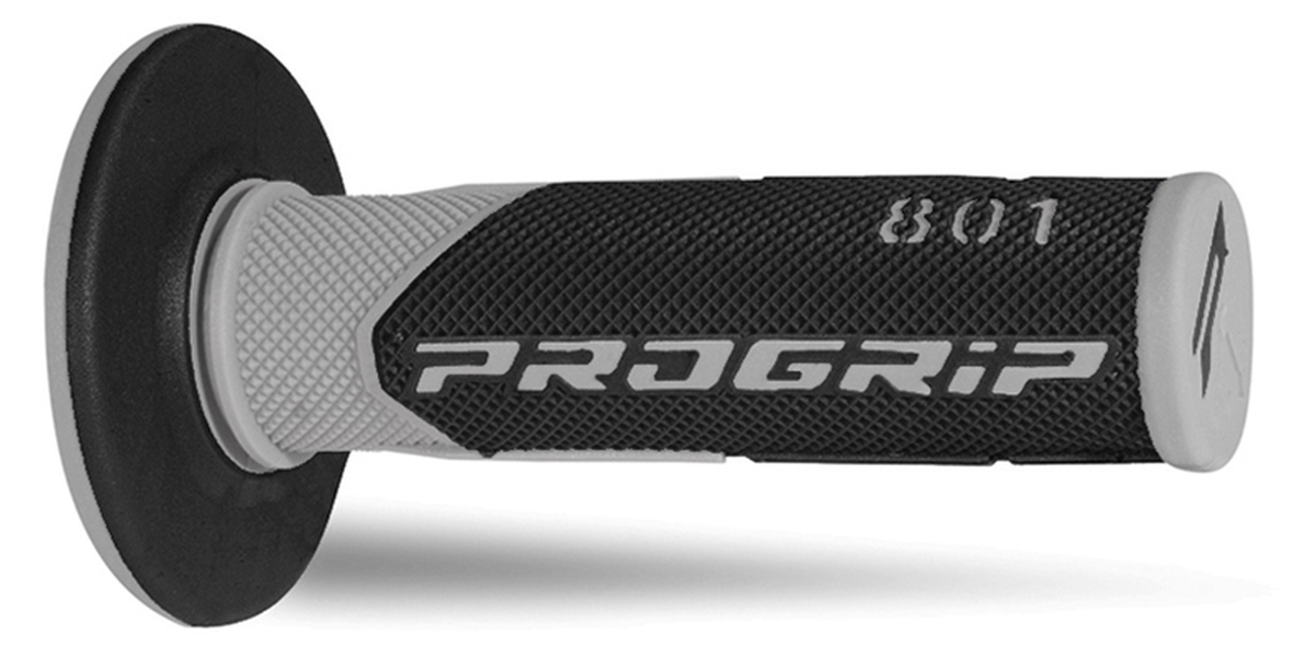 PROGRIP gripy PG801 OFF ROAD (22+25mm, délka 115mm) barva šedá/černá (dvousložkové) (801-187) (PG801/11) ( )