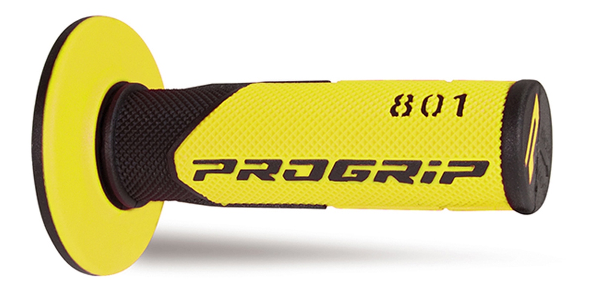 PROGRIP gripy PG801 OFF ROAD (22+25mm, délka 115mm) barva černá/žlutá (dvousložkové) (801-142) (PG801/2) ( )
