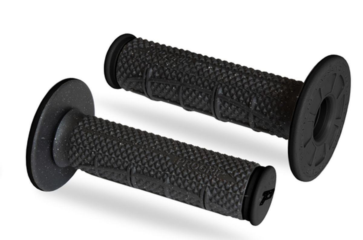 PROGRIP gripy PG802 (22+25mm, délka 115mm) barva černá/karbonová (dvousložkové) (802-189)