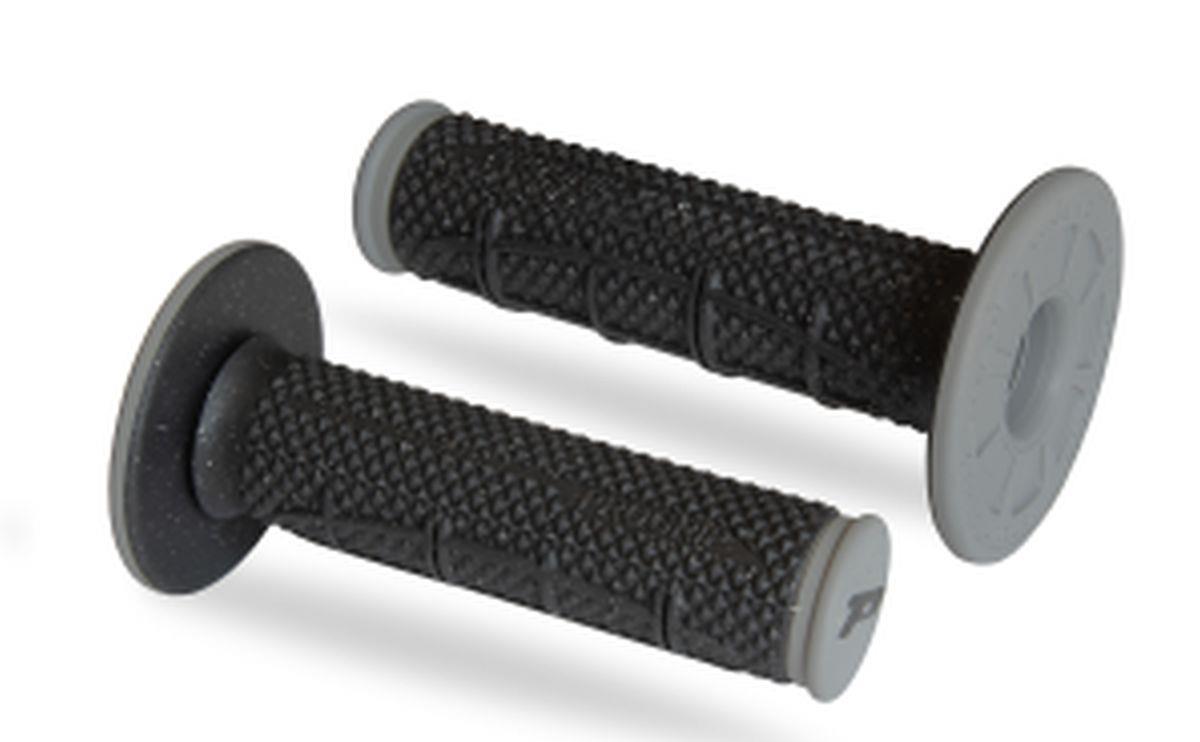 PROGRIP gripy PG802 (22+25mm, délka 115mm) barva šedá/černá (dvousložkové) (802-394)