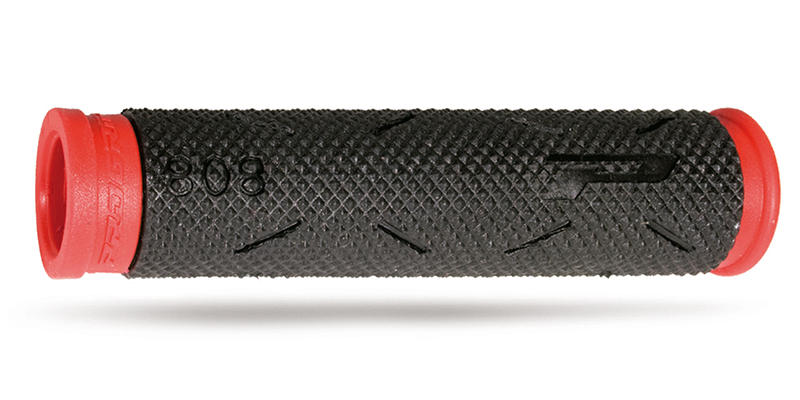 Levně PROGRIP řazení (gripy) PG807 ATV / JET SKI / MTB (22+22mm, délka 120mm) barva černá/červená (dvousložkový) (808-149) (PROGRIP řazení (gripy) PG807)