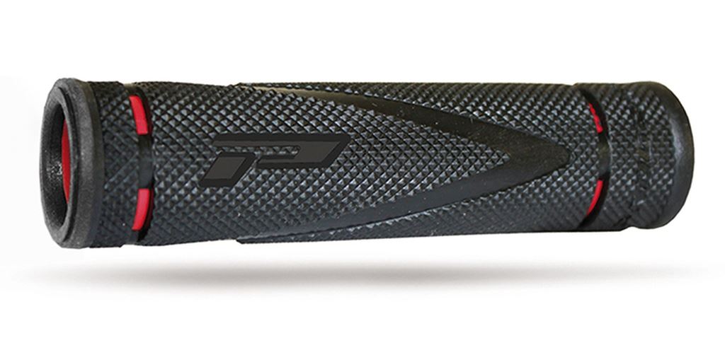 PROGRIP řazení (gripy) PG838 ATV (22+22mm, délka 125mm) barva černá/červená (dvousložkový) (838-SA-149;838-149 SA) (PROGRIP řazení (gripy) PG838 ATV)