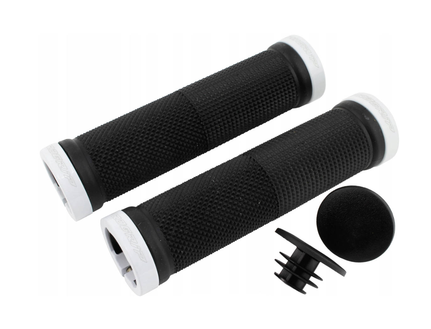 Levně PROGRIP řazení (gripy) PG999 ATV / JET SKI / MTB (22+22mm, délka 120mm) barva černá s bílou se zámkem LOCK-ON (999-101) (PROGRIP řazení (gripy) PG999)